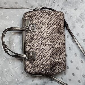 Coach NWOT 2013 Taylor Snake Print Satchel (msrp $358)